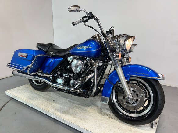 1996 Harley-Davidson Road King, синий, 510000 рублей - вид 5