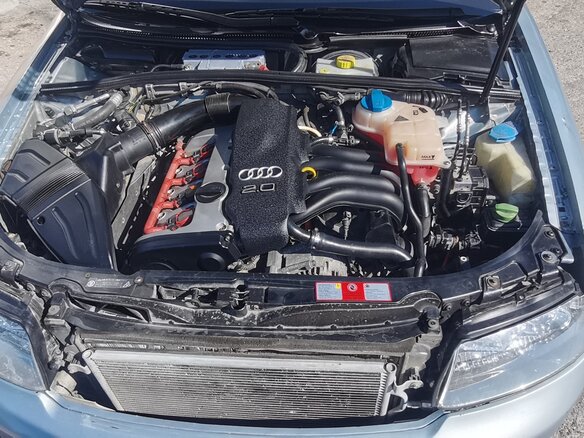 2001 Audi A4 II (B6), голубой, 400000 рублей - вид 17