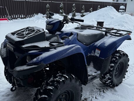 2019 Yamaha Grizzly 700, синий, 1360000 рублей, вид 2