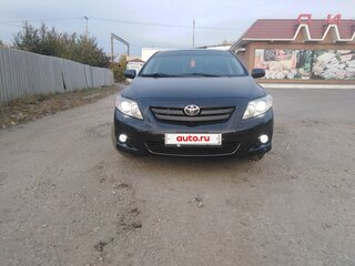 2008 Toyota Corolla X (E140, E150), чёрный, 950000 рублей, вид 2