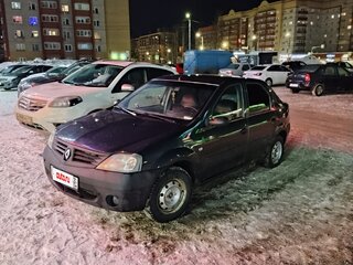 2008 Renault Logan I, серый, 220000 рублей, вид 1