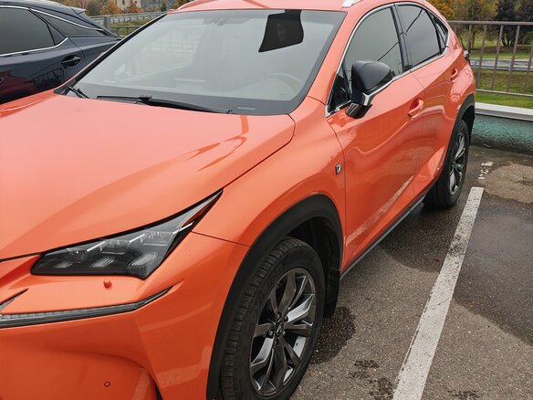 2016 Lexus NX 200t I, оранжевый, 3200000 рублей - вид 7