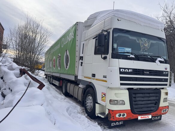 2004 DAF 95XF, белый, 1900000 рублей - вид 10