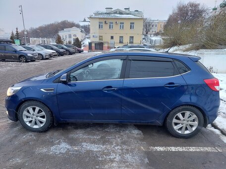 2015 Kia Rio III Рестайлинг, синий, 770000 рублей, вид 5