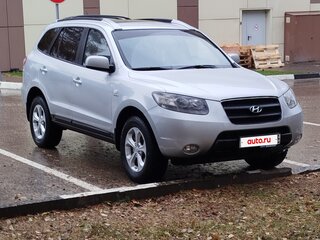 2007 Hyundai Santa Fe II, серебристый, 1300000 рублей, вид 3