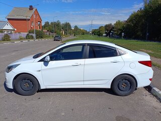 2014 Hyundai Solaris I Рестайлинг, белый, 525000 рублей, вид 5