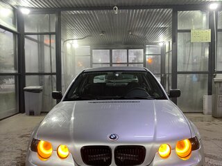 2002 BMW 3 серии Compact 316i IV (E46) Рестайлинг, серебристый, 530000 рублей, вид 2