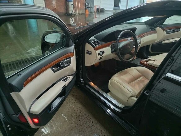 2009 Mercedes-Benz S-Класс 350 V (W221), чёрный, 1350000 рублей - вид 5