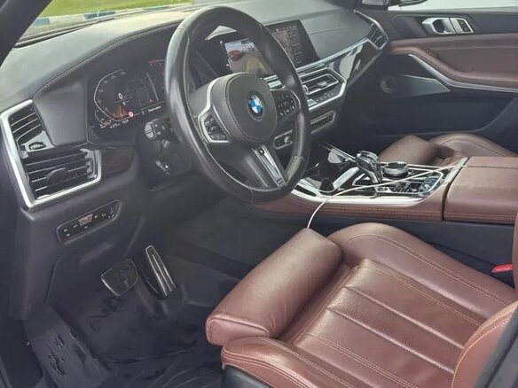 2018 BMW X5 30d IV (G05/G18), синий, 7200000 рублей - вид 6