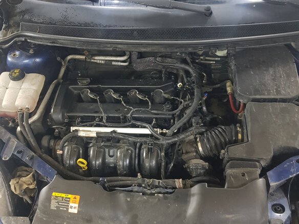 2008 Ford Focus II Рестайлинг, синий, 355000 рублей - вид 11
