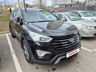 2014 Hyundai Santa Fe Grand III, чёрный, 1820000 рублей, вид 3
