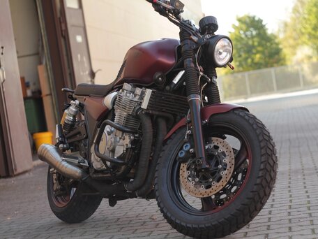 2000 Yamaha XJR1300, чёрный, 600000 рублей, вид 2