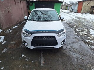 2013 Mitsubishi ASX I Рестайлинг, белый, 1210000 рублей, вид 3