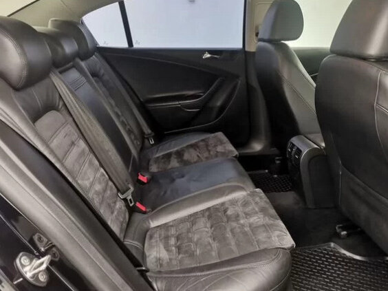 2007 Volkswagen Passat B6, чёрный, 1000100 рублей - вид 12