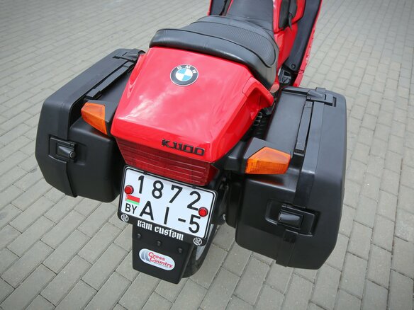 1996 BMW K 1100 RS, красный, 594334 рублей - вид 40