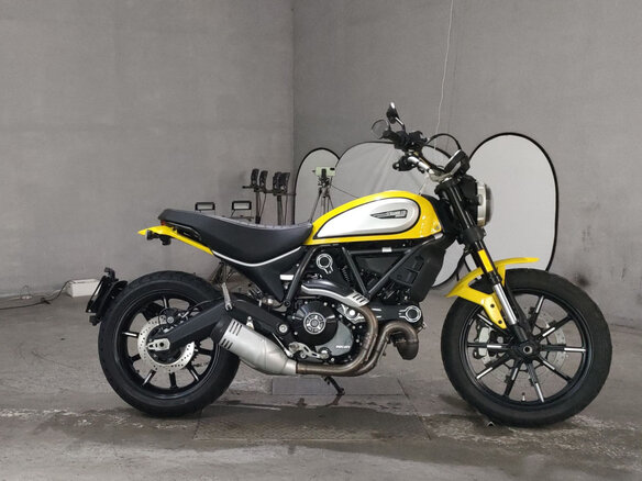 2019 Ducati Scrambler 800, жёлтый, 470000 рублей - вид 2