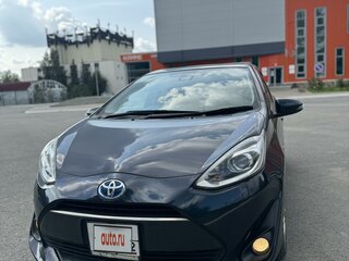 2018 Toyota Aqua I Рестайлинг 2, синий, 1599900 рублей, вид 3
