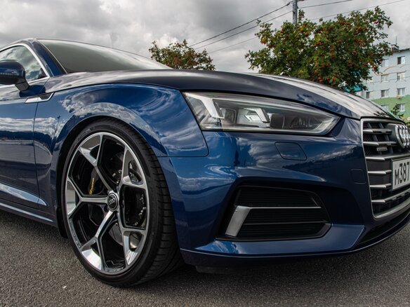 2017 Audi A5 II (F5), синий, 2969000 рублей - вид 3