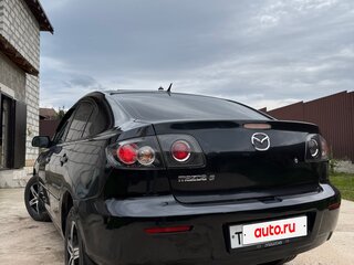 2008 Mazda 3 I (BK) Рестайлинг, чёрный, 700000 рублей, вид 2