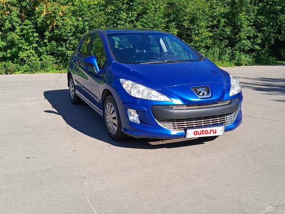 2009 Peugeot 308 I, синий, 480000 рублей - вид 1
