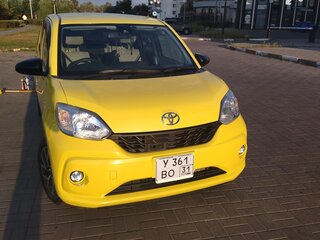 2018 Toyota Passo III, жёлтый, 1000000 рублей, вид 1