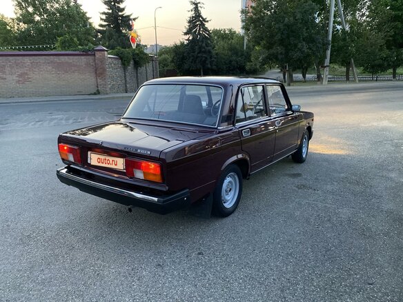 2007 Lada (ВАЗ) 2105, красный, 410000 рублей - вид 6