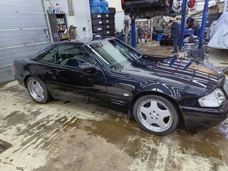 1999 Mercedes-Benz SL-Класс 500 IV (R129) Рестайлинг 2, чёрный, 11000000 рублей, вид 3