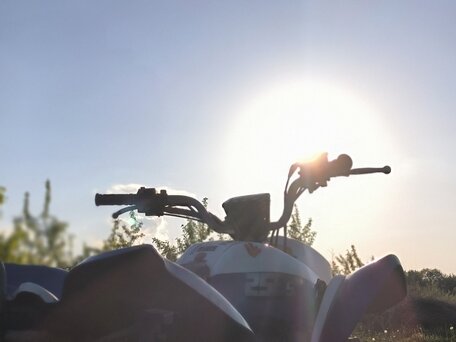 2014 Irbis ATV 250S, голубой, 100000 рублей, вид 2