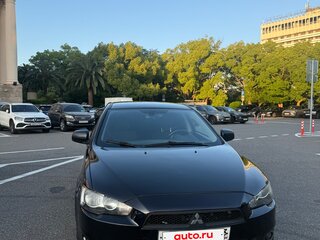 2008 Mitsubishi Lancer X, чёрный, 710000 рублей, вид 2