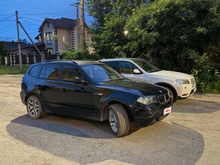 2008 BMW X3 20d I (E83) Рестайлинг, чёрный, 750000 рублей, вид 1