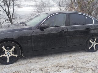 2005 BMW 3 серии 320i V (E90/E91/E92/E93), чёрный, 950000 рублей, вид 3