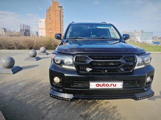 2012 Toyota Land Cruiser 200 Series Рестайлинг 1, чёрный, 4100000 рублей, вид 3