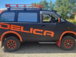 1997 Mitsubishi Delica IV, чёрный, 2000000 рублей, вид 4