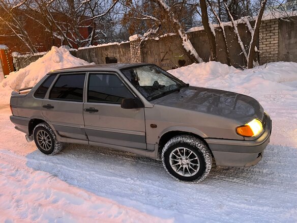 2007 Lada (ВАЗ) 2115, серый, 150000 рублей - вид 1
