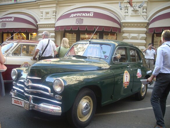 1955 ГАЗ М-20 «Победа», зелёный, 4195000 рублей - вид 4