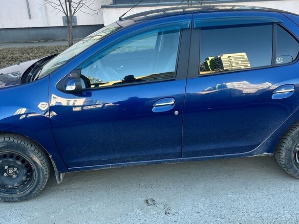 2015 Renault Logan II, синий, 600000 рублей - вид 5