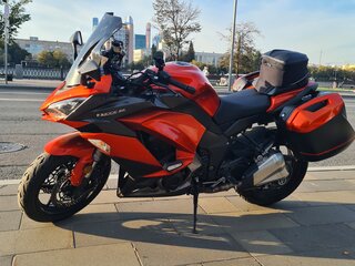 2017 Kawasaki Z 1000SX, оранжевый, 1170000 рублей, вид 4