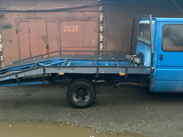 1992 Ford Transit, синий, 650000 рублей - вид 4