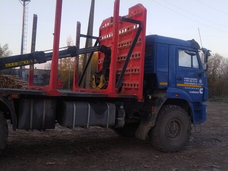 2021 КамАЗ 43118, синий, 7690000 рублей, вид 4