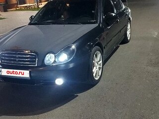 2007 Hyundai Sonata ТагАЗ IV (EF) Рестайлинг, чёрный, 585000 рублей, вид 2