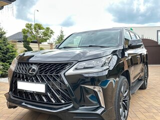 2018 Lexus LX 570 III Рестайлинг 2, чёрный, 9300000 рублей, вид 1