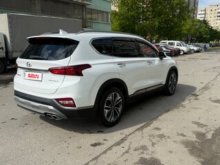 2020 Hyundai Santa Fe IV, белый, 3850000 рублей, вид 5