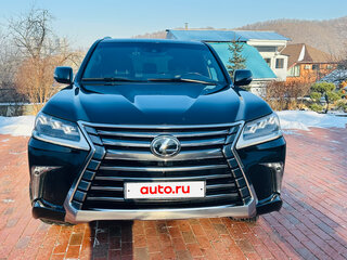 2016 Lexus LX 570 III Рестайлинг 2, чёрный, 7700000 рублей, вид 1