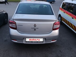 2015 Renault Logan II, серебристый, 505000 рублей, вид 4