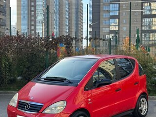 1998 Mercedes-Benz A-Класс 160 I (W168), красный, 250000 рублей, вид 1