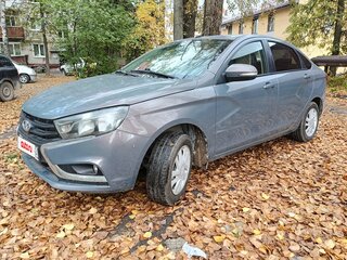 2016 Lada (ВАЗ) Vesta I, серый, 590000 рублей, вид 3