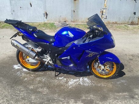 2000 Honda CBR 1100 XX, синий, 550000 рублей, вид 2