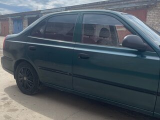2003 Hyundai Accent II, зелёный, 250000 рублей, вид 5