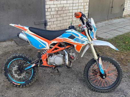 2018 Kayo Basic YX125, синий, 50000 рублей, вид 2