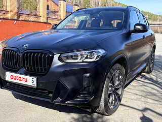 2021 BMW X3 30i xDrive III (G01) Рестайлинг, чёрный, 4750000 рублей, вид 1